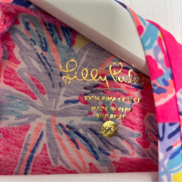 Lilly Pulitzer Linden Dress in Pink Nice Stem Size XXS - Picture 6 of 9